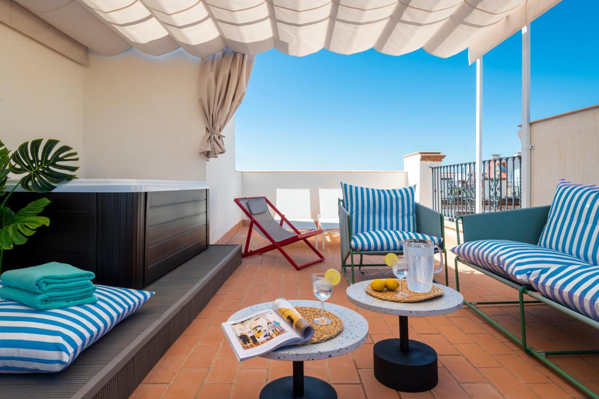 Magno Apartments San Gil - Shared Jacuzzi Sevilla Exteriér fotografie