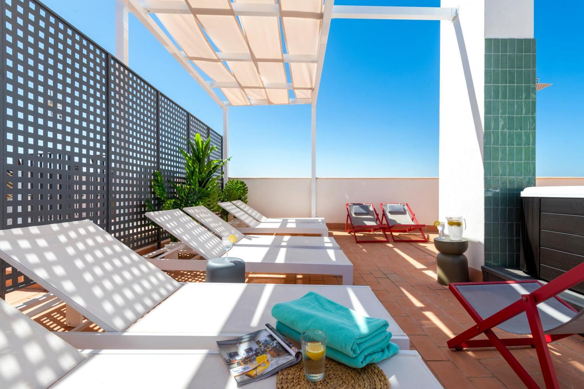 Magno Apartments San Gil - Shared Jacuzzi Sevilla Exteriér fotografie